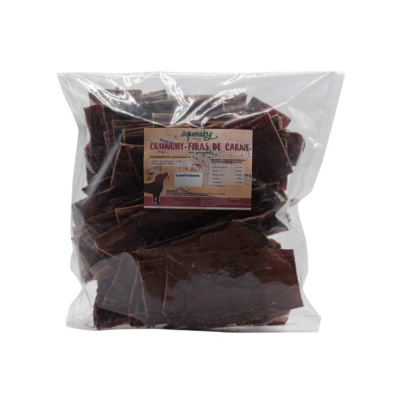 Complementos crunchy Snacks Tiras de Carne de Ternera 100gr