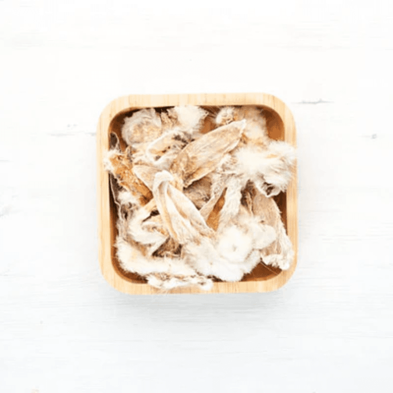 Orejas de Conejo con Pelo 10Uds